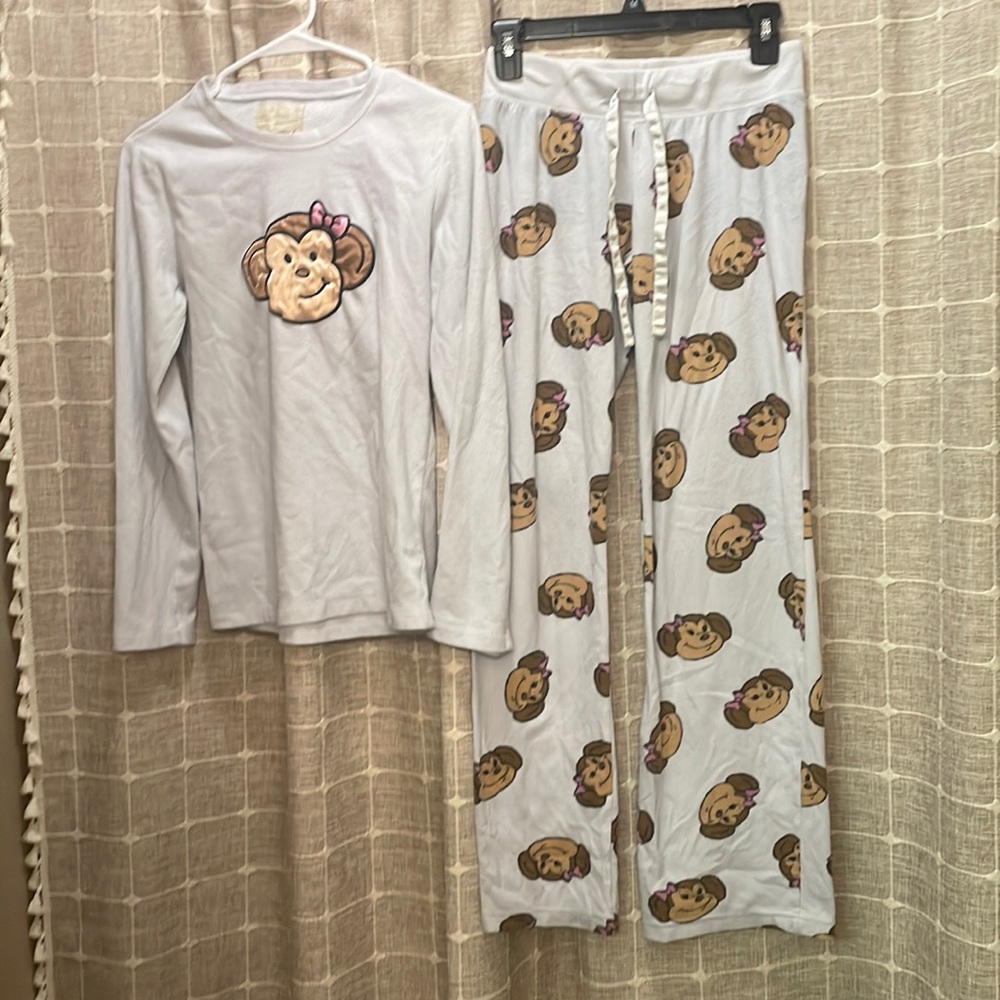 Girls Aeropostale Fleece Pajama Set